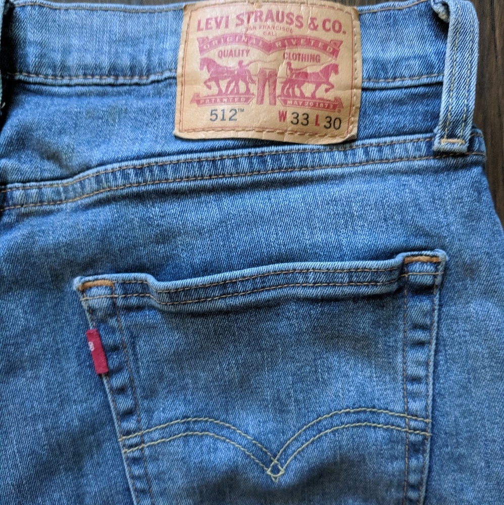 Levi Strauss 512 Slim Taper Fit Jeans